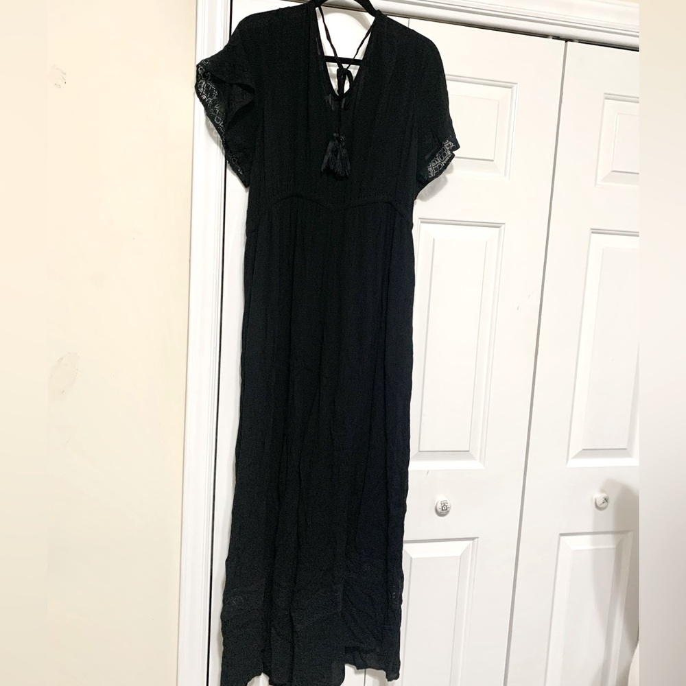 Torrid Gauzy Wide Leg Crocheted Jumpsuit - 1X - 14/16 - NEW